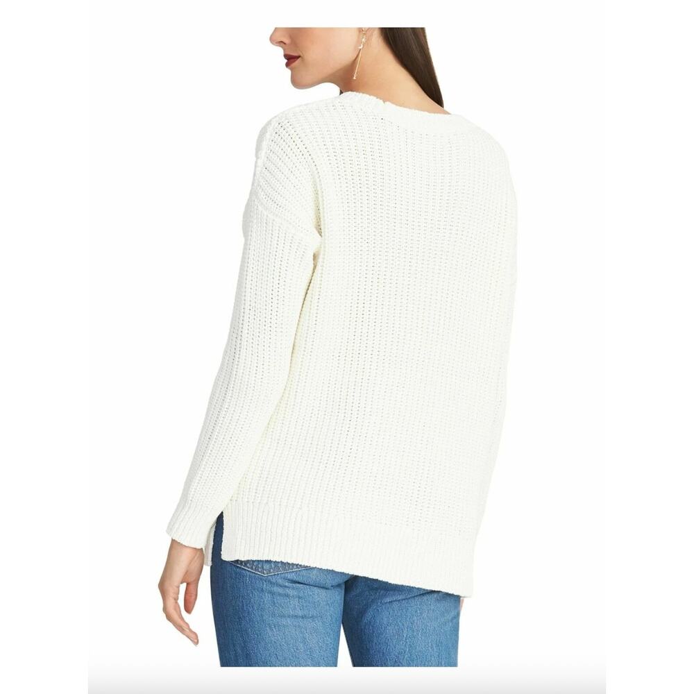 Rachel Rachel Roy Crewneck Chunky Knit Tunic Sweater Size Small Casual Colorful - Picture 4 of 9